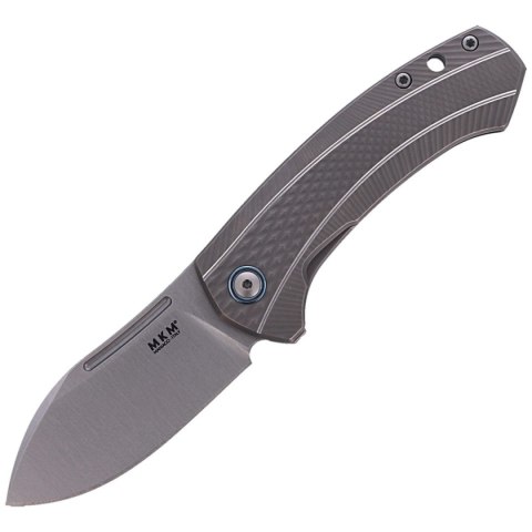 Nóż składany MKM Colvera Grey Titanium, Satin M390 by Jesper Voxnæs (MKLS02-T) MKM - Maniago Knife Makers