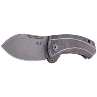 Nóż składany MKM Colvera Grey Titanium, Satin M390 by Jesper Voxnæs (MKLS02-T) MKM - Maniago Knife Makers
