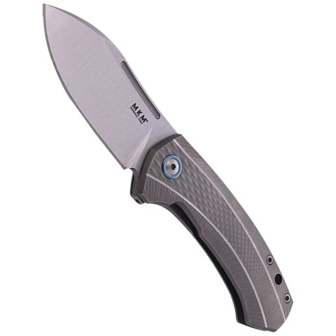 Nóż składany MKM Colvera Grey Titanium, Satin M390 by Jesper Voxnæs (MKLS02-T) MKM - Maniago Knife Makers