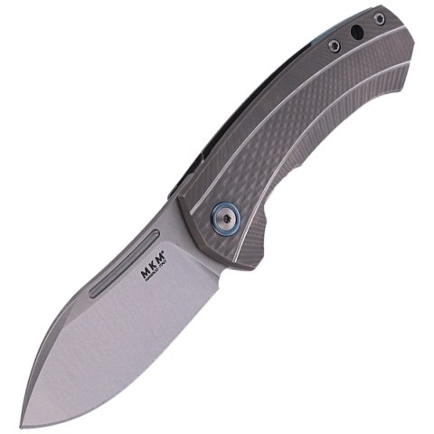 Nóż składany MKM Colvera Grey Titanium, Satin M390 by Jesper Voxnæs (MKLS02-T) MKM - Maniago Knife Makers
