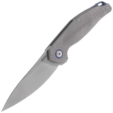 Nóż składany MKM Goccia Bead Blasted Titanium, Satin M390 by Jens Ansø (MKGC-T) MKM - Maniago Knife Makers