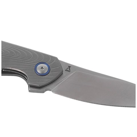 Nóż składany MKM Goccia Bead Blasted Titanium, Satin M390 by Jens Ansø (MKGC-T) MKM - Maniago Knife Makers