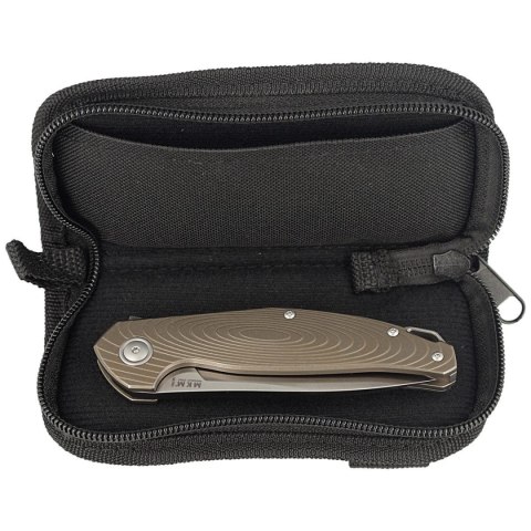 Nóż składany MKM Goccia Bronze Stonewashed Titanium, Satin M390 by Jens Ansø (MKGC-TBR) MKM - Maniago Knife Makers