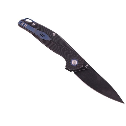 Nóż składany MKM Goccia Dark Stonewashed Titanium, Dark Stonewashed M390 by Jens Ansø (MKGC-TDSW) MKM - Maniago Knife Makers