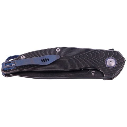 Nóż składany MKM Goccia Dark Stonewashed Titanium, Dark Stonewashed M390 by Jens Ansø (MKGC-TDSW) MKM - Maniago Knife Makers