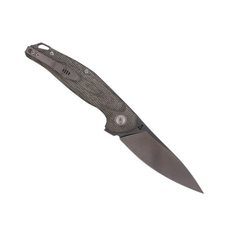 Nóż składany MKM Goccia Green Canvas Micarta, Satin M390 by Jens Ansø (MKGC-GC) MKM - Maniago Knife Makers