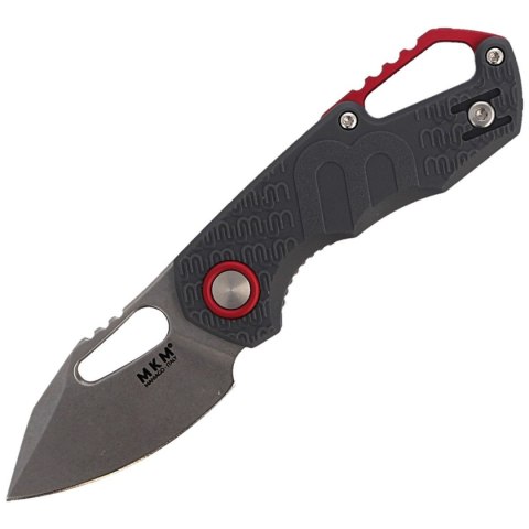 Nóż składany MKM Isonzo Clip Point Grey FRN, Stonewashed N690 by Jesper Voxnæs (MK FX03-3PGY) MKM - Maniago Knife Makers