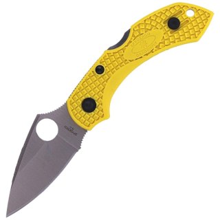 Nóż składany Spyderco DragonFly 2 Salt FRN Yellow, Plain H-1 (C28PYL2) Spyderco Inc.