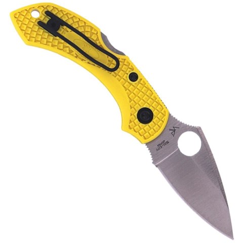 Nóż składany Spyderco DragonFly 2 Salt FRN Yellow, Plain H-1 (C28PYL2) Spyderco Inc.
