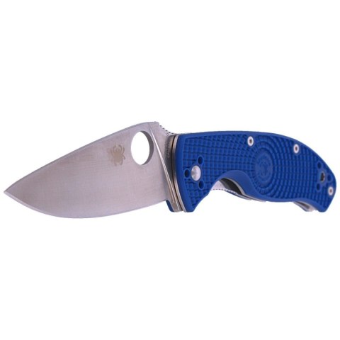 Nóż składany Spyderco Tenacious Lightweight Blue FRN, Satin CPM S35VN by Eric Glesser (C122PBL) Spyderco Inc.