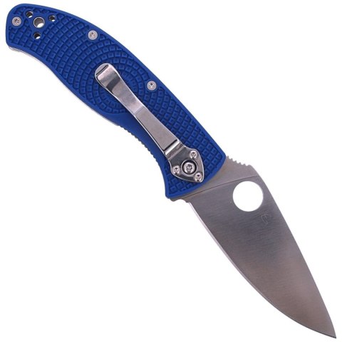 Nóż składany Spyderco Tenacious Lightweight Blue FRN, Satin CPM S35VN by Eric Glesser (C122PBL) Spyderco Inc.