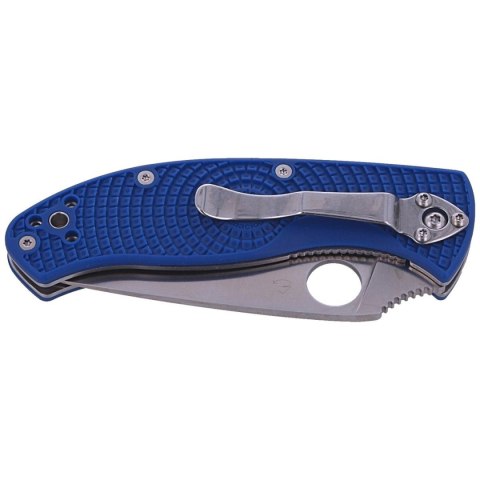 Nóż składany Spyderco Tenacious Lightweight Blue FRN, Satin CPM S35VN by Eric Glesser (C122PBL) Spyderco Inc.