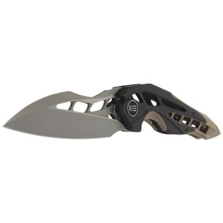 Nóż składany WE Knife Arrakis Champagne Ti / CF, Satin M390 by Elijah Isham (906CF-A MYSTERY BOX) WE Knife