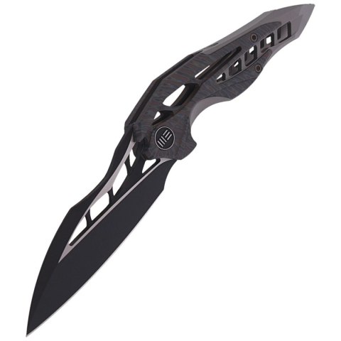 Nóż składany WE Knife Arrakis Flamed / Gray Titanium, Black Stonewashed by Elijah Isham (906G MYSTERY BOX) WE Knife