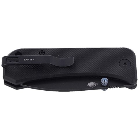 Nóż składany WE Knife Banter Black G10, Black Stonewashed CPM S35VN by Ben Petersan (2004B) WE Knife