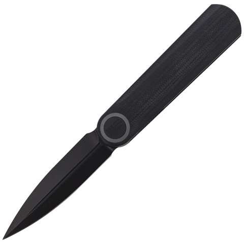 Nóż składany WE Knife Eidolon Dagger Black G10, Black Stonewashed by Justin Lundquist (WE19074 B-B) WE Knife
