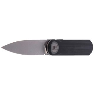 Nóż składany WE Knife Eidolon Drop Point Black G10, Stonewashed CPM 20CV by Justin Lundquist (WE19074A-B) WE Knife