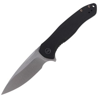 Nóż składany WE Knife Kitefin Black Titanium, Satin Finish CPM S35VN (2001G) WE Knife