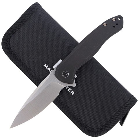 Nóż składany WE Knife Kitefin Black Titanium, Satin Finish CPM S35VN (2001G) WE Knife