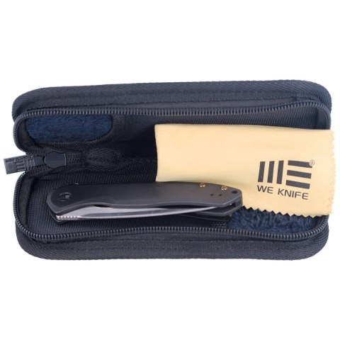 Nóż składany WE Knife Kitefin Black Titanium, Satin Finish CPM S35VN (2001G) WE Knife