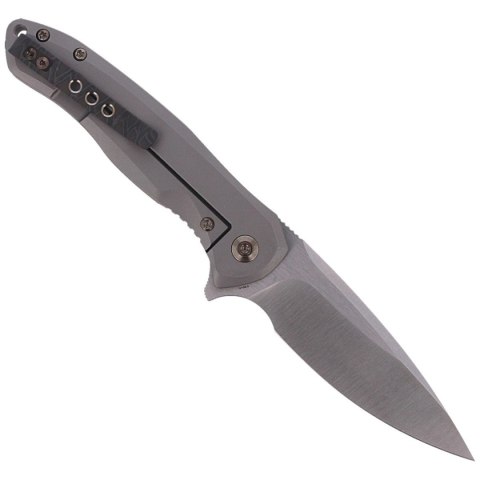 Nóż składany WE Knife Kitefin Gray Titanium, Satin Finish CPM S35VN (2001H) WE Knife