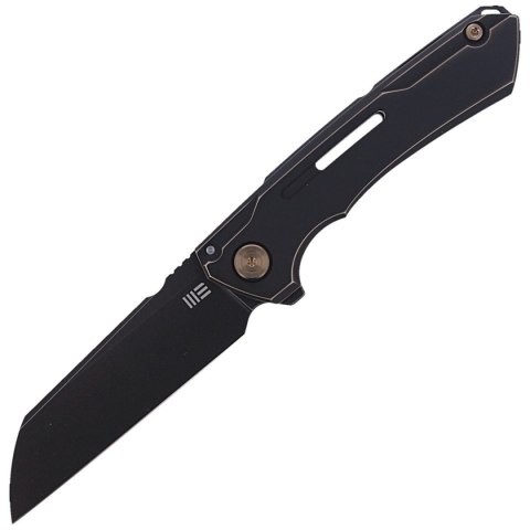 Nóż składany WE Knife Mini Buster Antique Bronze Titanium, Black Stonewashed CPM 20CV by Snecx Tan (2003B) WE Knife