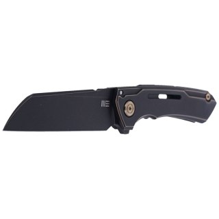 Nóż składany WE Knife Mini Buster Antique Bronze Titanium, Black Stonewashed CPM 20CV by Snecx Tan (2003B) WE Knife