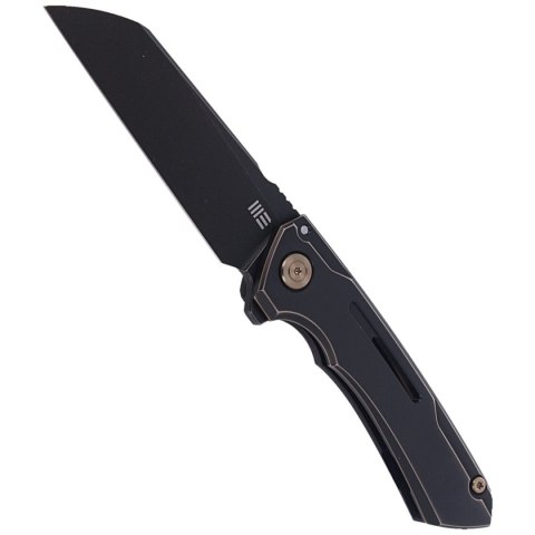Nóż składany WE Knife Mini Buster Antique Bronze Titanium, Black Stonewashed CPM 20CV by Snecx Tan (2003B) WE Knife