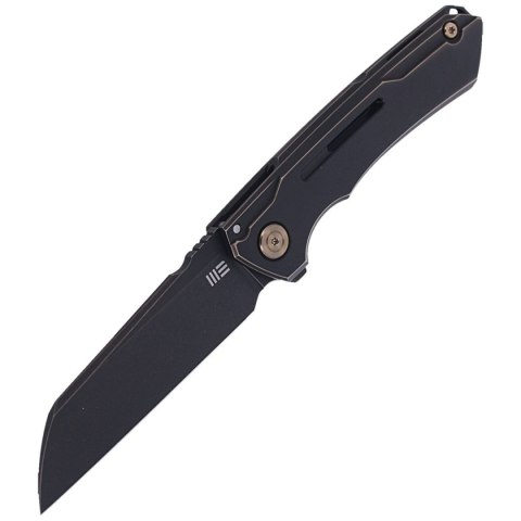 Nóż składany WE Knife Mini Buster Antique Bronze Titanium, Black Stonewashed CPM 20CV by Snecx Tan (2003B) WE Knife