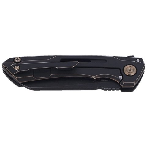 Nóż składany WE Knife Mini Buster Antique Bronze Titanium, Black Stonewashed CPM 20CV by Snecx Tan (2003B) WE Knife