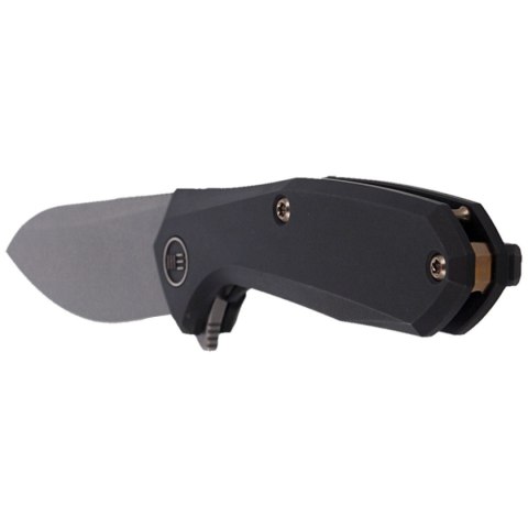Nóż składany WE Knife Mote Black Titanium, Gray Stonewashed CPM S35VN by Ostap Hel (2005C) WE Knife