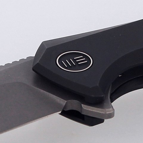Nóż składany WE Knife Mote Black Titanium, Gray Stonewashed CPM S35VN by Ostap Hel (2005C) WE Knife