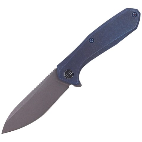 Nóż składany WE Knife Mote Blue Titanium, Gray Stonewashed CPM S35VN by Ostap Hel (2005B) WE Knife
