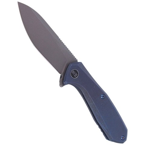 Nóż składany WE Knife Mote Blue Titanium, Gray Stonewashed CPM S35VN by Ostap Hel (2005B) WE Knife
