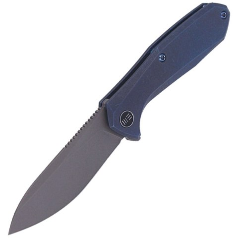 Nóż składany WE Knife Mote Blue Titanium, Gray Stonewashed CPM S35VN by Ostap Hel (2005B) WE Knife