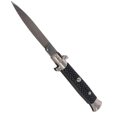 Nóż sprężynowy Frank Beltrame Stiletto Carbon Fiber 23cm (FB 23/37CF) Frank Beltrame