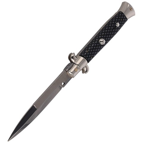 Nóż sprężynowy Frank Beltrame Switch Bayonet Carbon Fiber 23cm (FB 23/37CFB) Frank Beltrame