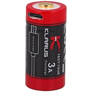 Akumulator Klarus 16340 / 700mAh, 3.7V (16GT-70UR) Klarus