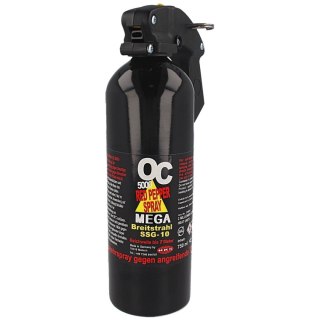 Gaz pieprzowy KKS OC 5000 Gel 750ml dysza HJF (510051-BLK) KKS GmbH