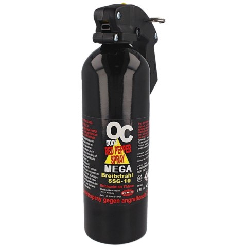 Gaz pieprzowy KKS OC 5000 Gel 750ml dysza HJF (510051-BLK) KKS GmbH