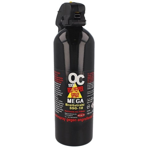 Gaz pieprzowy KKS OC 5000 Gel 750ml dysza HJF (510051-BLK) KKS GmbH