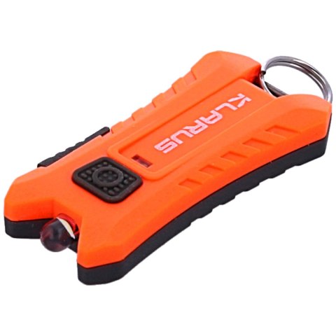Latarka Klarus 40lm, Li-ion Battery / 120mAh USB Keychain Light (Mi2 Mi2 ENERGY ORANGE) Klarus