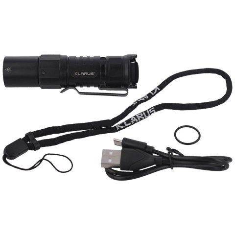 Latarka Klarus 700lm, 16340 / 700mAh Compact Tactical Flashlight (XT1C) Klarus