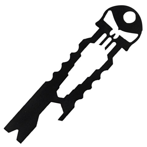 MultiTool Barbaric Skull Tool Card, Black Stainess Steel (39042) Martinez Albainox