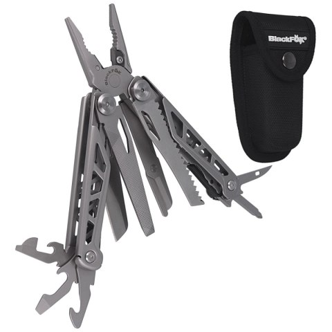 MultiTool BlackFox Endurance Stainless, Satin 13 funkcji (BF-203) FOX