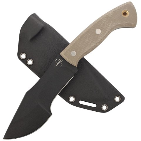 Nóż Böker Plus Mini Tracker Brown Micarta, Black 1095 by Dave Wenger (02BO027) Böker GmbH & Co.
