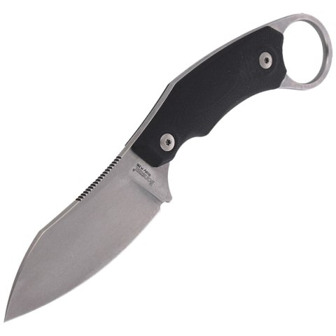 Nóż LionSteel H1 G10 Black, Stonewashed M390 by Tommaso Rumici (H1 GBK) LionSteel