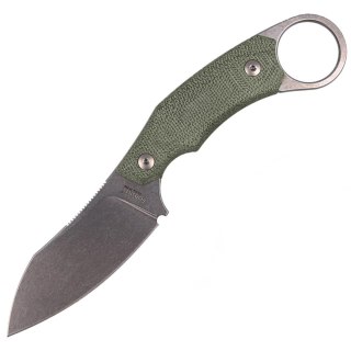 Nóż LionSteel H1 Karambit Canvas Green, Stonewashed M390 by Tommaso Rumici (H1 CVG) LionSteel