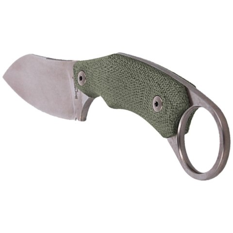 Nóż LionSteel H1 Karambit Canvas Green, Stonewashed M390 by Tommaso Rumici (H1 CVG) LionSteel