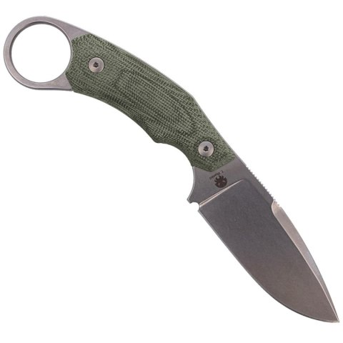 Nóż LionSteel H2 Karambit Canvas Green, Stonewashed M390 by Tommaso Rumici (H2 CVG) LionSteel